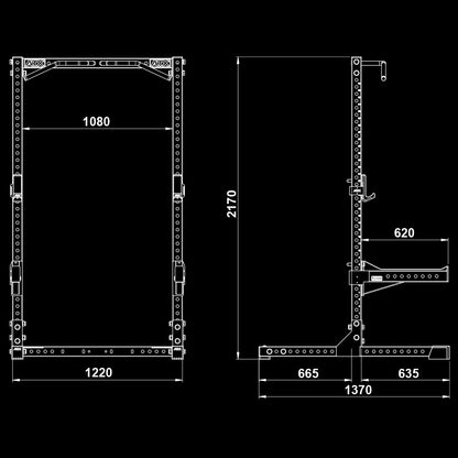 ATX Half Rack HRX-780