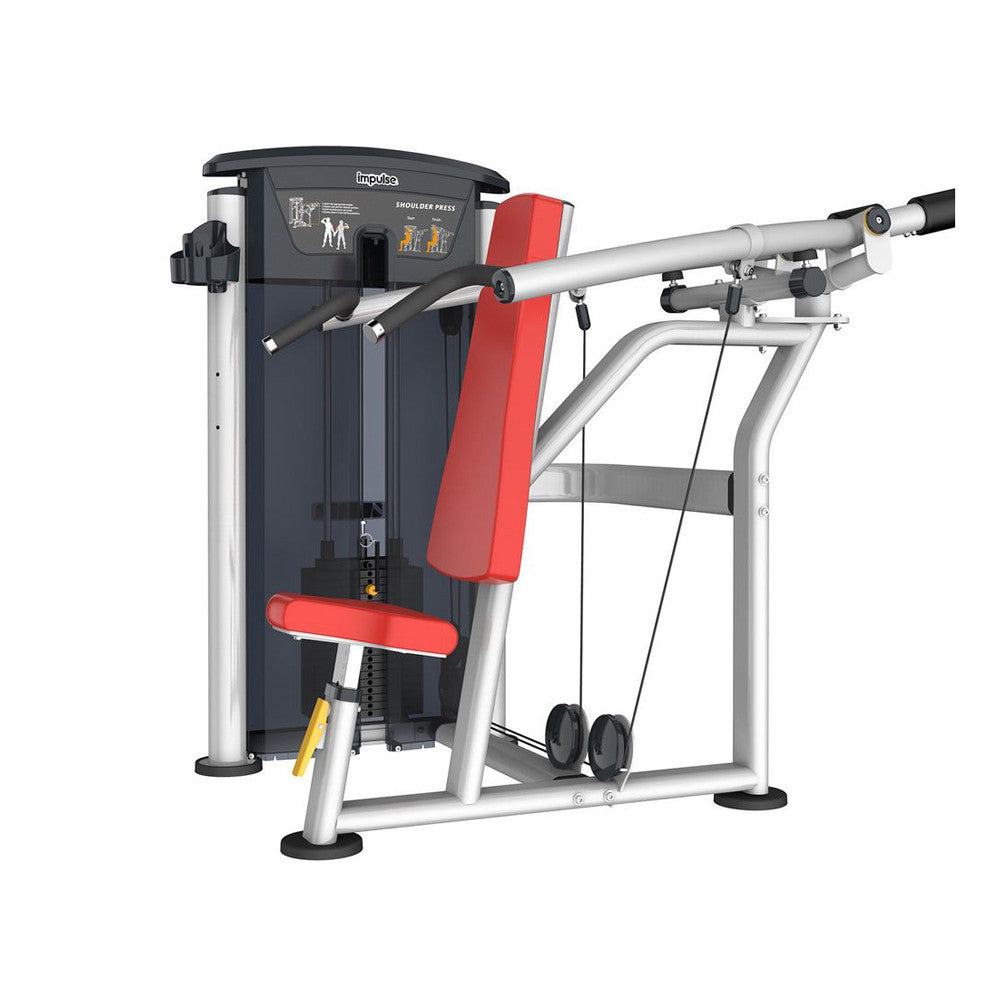 Impulse Fitness Shoulder Press, IT9512, Shoulder Press, 90kg Weight Block