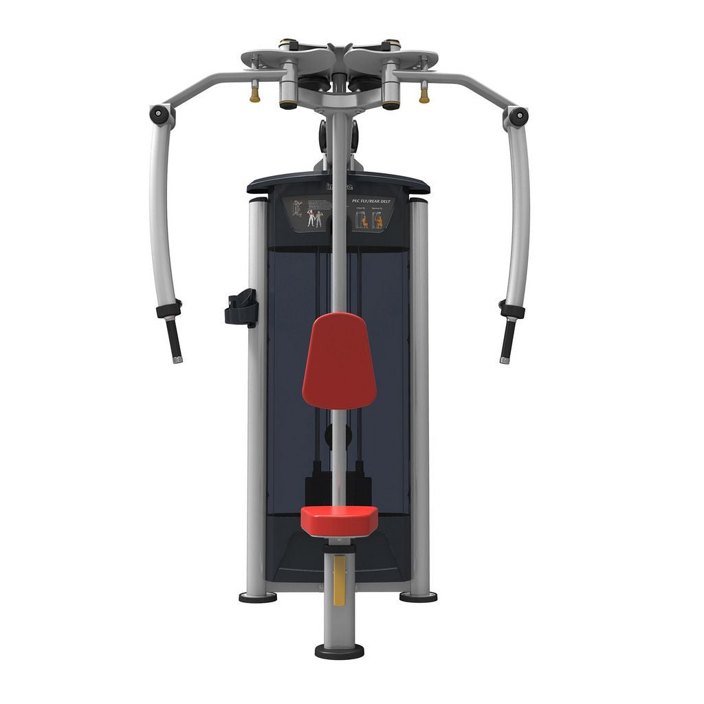 Impulse Fitness Butterfly und Butterfly Reverse, IT9515, Pec and Reverse Fly, 2 in 1 Kombimaschine, 90kg Gewichtsblock