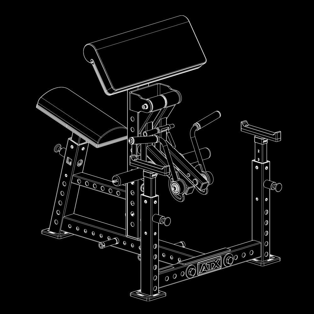 ATX Bizeps Blaster - Bizeps-Curl-Maschine BBM-700