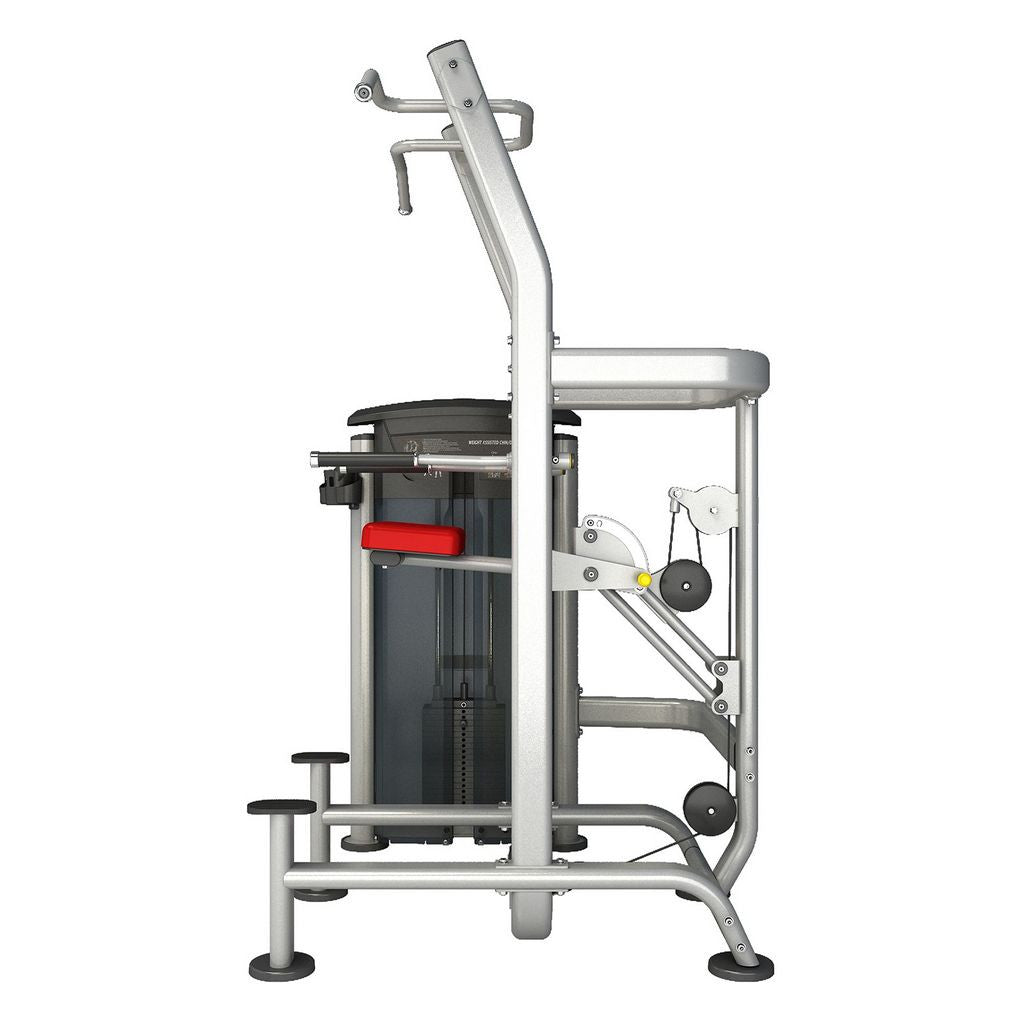 Impulse Fitness Dip Pull-Up Machine with Weight Support, IT9520, Chin/Dip Combo, 90kg Weight Stack