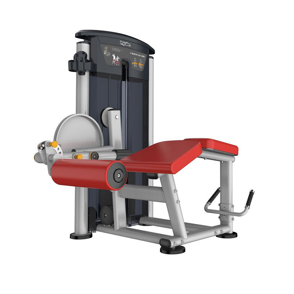 Impulse Fitness Leg Curl, IT9521, Prone Leg Curl, 90kg Weight Block