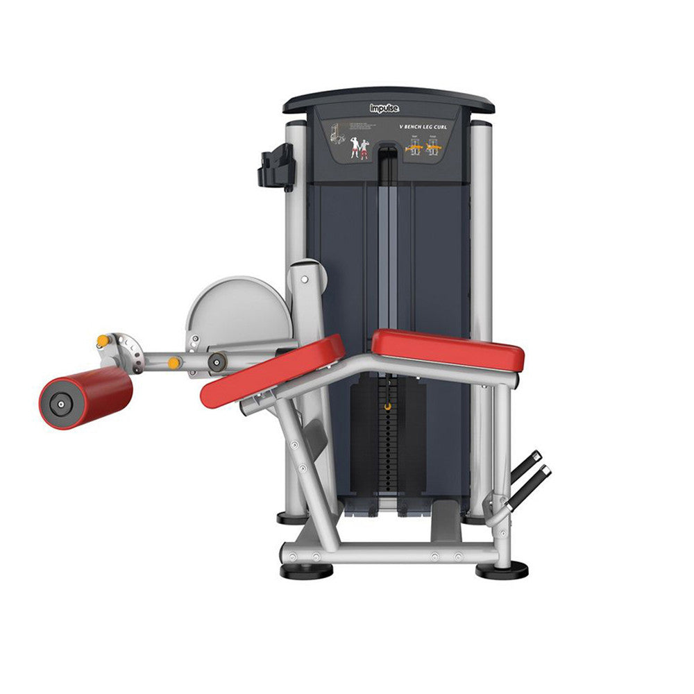 Impulse Fitness Leg Curl, IT9521, Prone Leg Curl, 90kg Weight Block