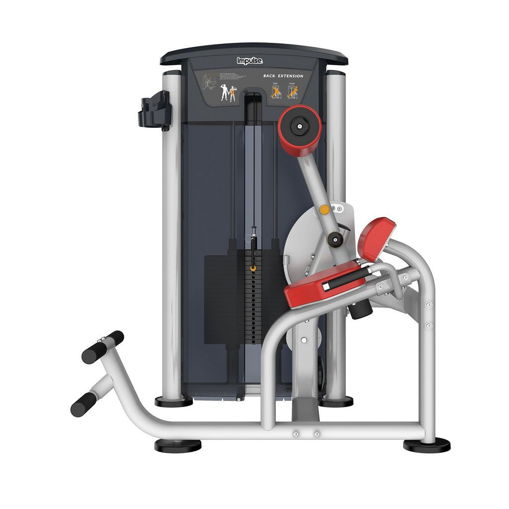 Impulse Fitness Back Extension, Hyperextension, IT9532, Back Extension, 90kg Weight Block