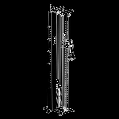 ATX Kabelzugstation PRO 4000 - zur Wandbefestigung