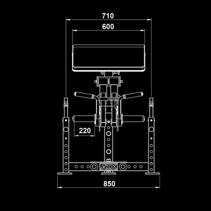 ATX Bizeps Blaster - Bizeps-Curl-Maschine BBM-700