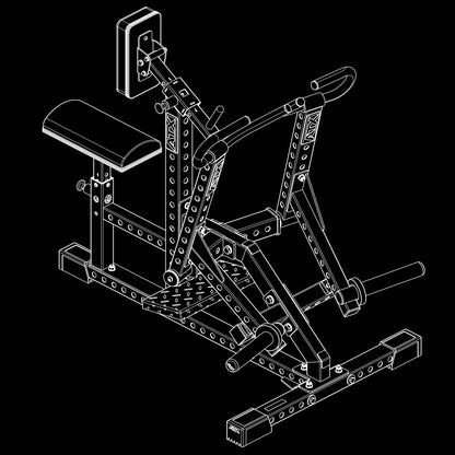 ATX Lateral Row Machine - Rudergerät