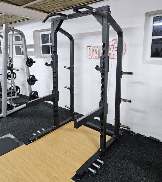 DankSport Half Rack / Cage - Power Rack - Schwarz - NEU
