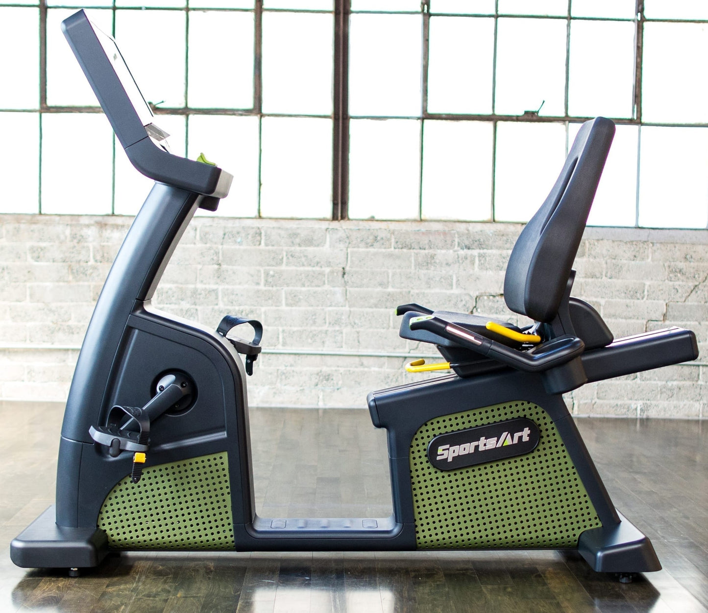 Sportsart recumbent bike, recumbent ergometer G576R