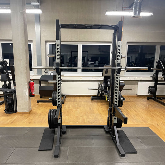 Technogym Olympic Half Rack, similar to Power Rack or Cage, Pure Strength Series, used - refurbished condition