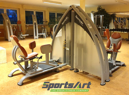 SportsArt Kraftgerätepark - 20 Kraftgeräte im Set, Status Serie, gebraucht, überholter Zustand