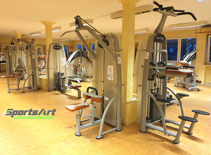 SportsArt Kraftgerätepark - 20 Kraftgeräte im Set, Status Serie, gebraucht, überholter Zustand