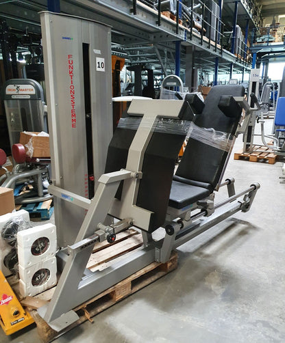 Sanimed functional press, adjustable leg press 150 kg, MPG, Pego Sport, used - refurbished condition