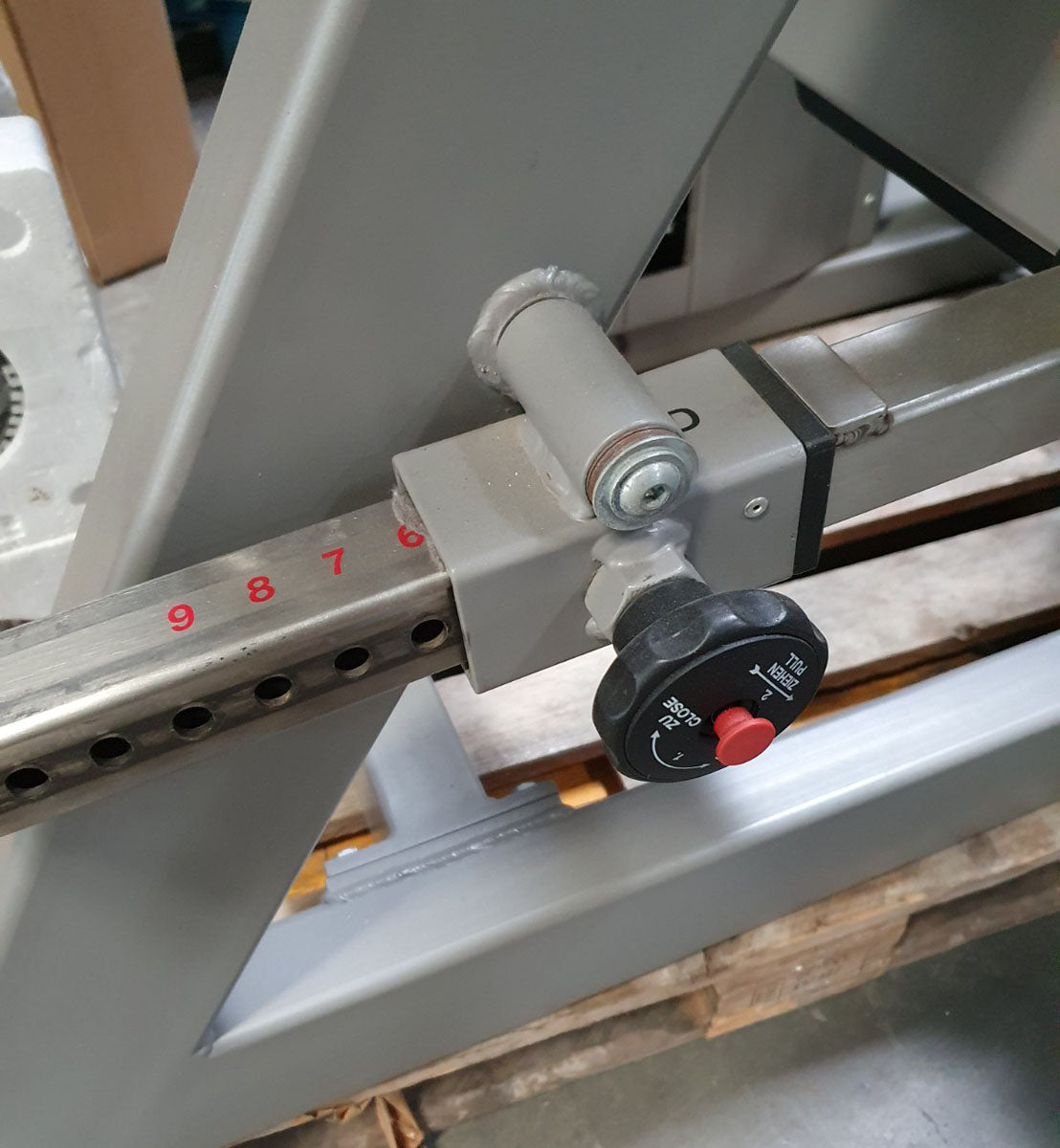 Sanimed functional press, adjustable leg press 150 kg, MPG, Pego Sport, used - refurbished condition