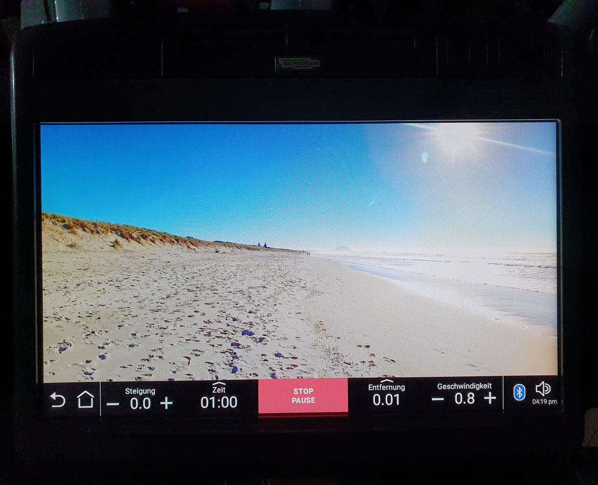 TechnoGym treadmill Excite Line Run Now 700, Unity Display with Internet, YouTube, Netflix, used - refurbished condition