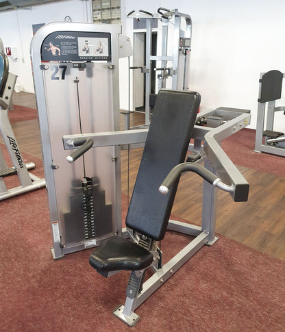 Life Fitness Pro2 und Hammer Strength - 15 Kraftgeräte im Set, Rahmen Silber, gebraucht - überholter Zustand
