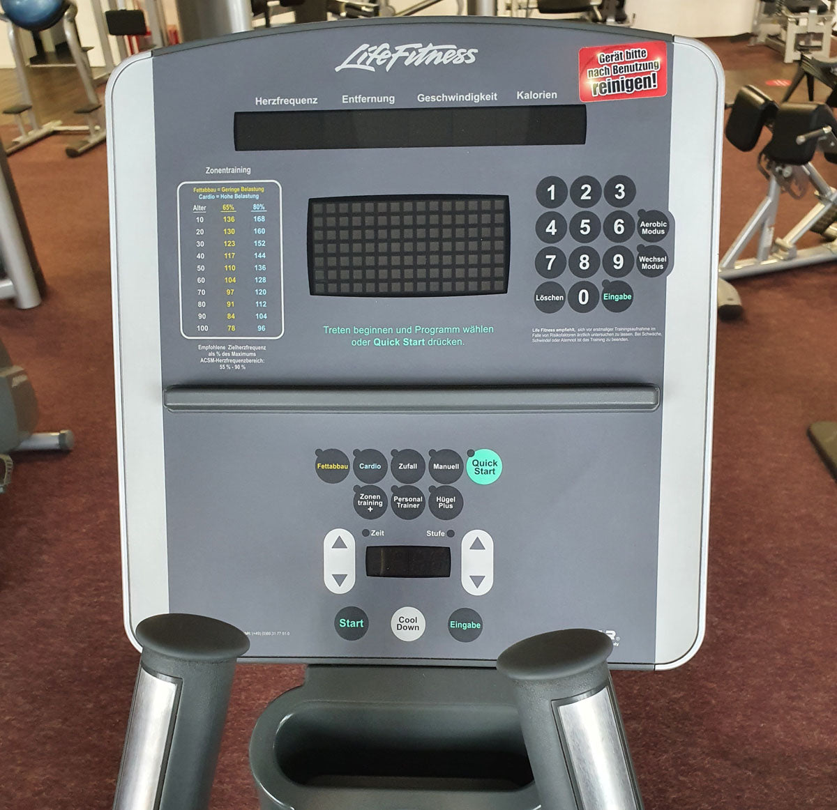 Life Fitness Summit Trainer 95 Li, Stepper, Silverline, gebraucht