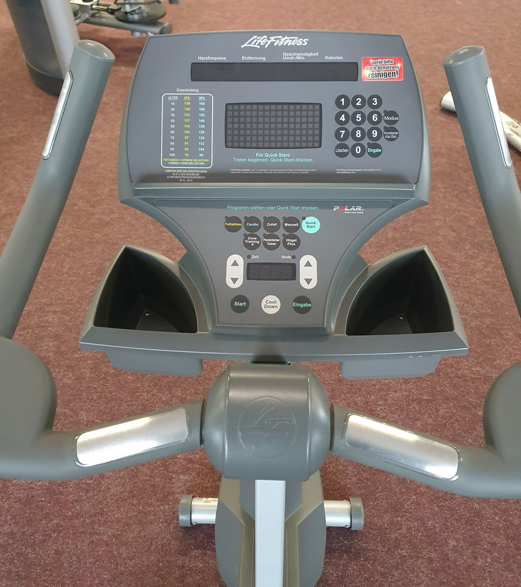 Life Fitness Ergometer 95, Silverline 95Ci, gebraucht