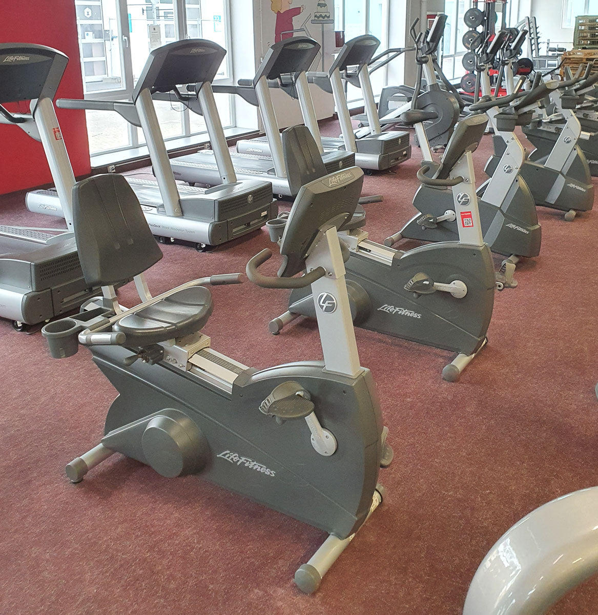 Life Fitness Recumbent 95Ri, Silverline 95 Ri, gebraucht