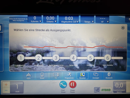 Life Fitness Recumbent Ergometer Lifecycle, Elevation Series, Recumbent, SE Console Touch, used - refurbished condition
