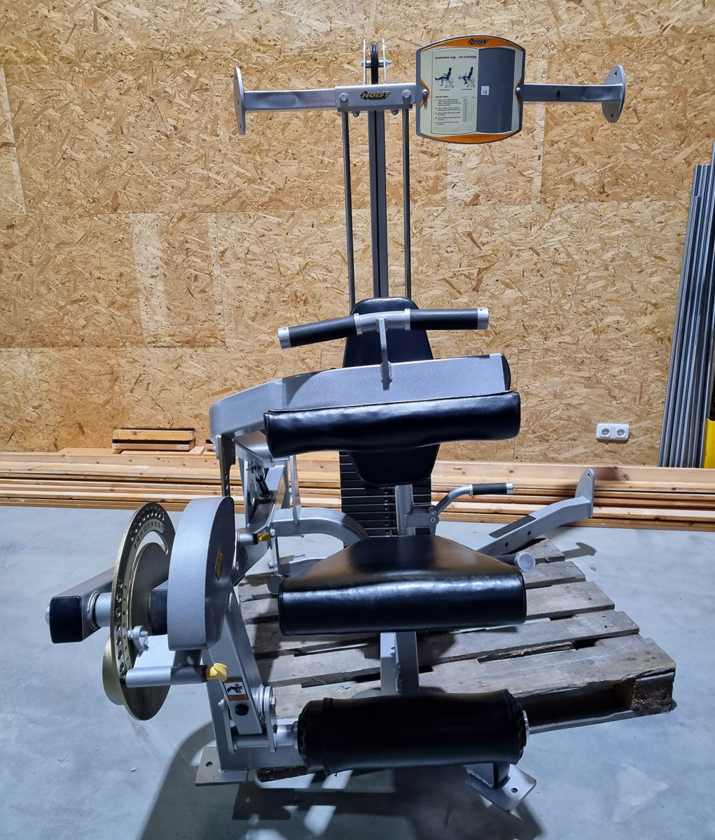 Hoist Multi Kraftstations Turm - Multistation mit Kabelzug, Kraftstation mit Gewichtsblöcken, gebraucht - überholter Zustand