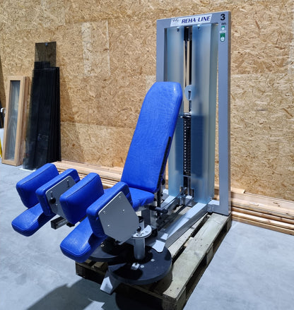 SVG Abductors and Adductors 2 in 1 Combination Machine - Hip Abduction and Hip Adduction, MPG; Rehab, Frame Color Silver, Used - Refurbished Condition