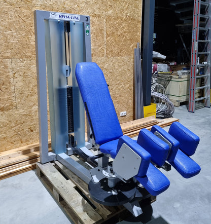 SVG Abductors and Adductors 2 in 1 Combination Machine - Hip Abduction and Hip Adduction, MPG; Rehab, Frame Color Silver, Used - Refurbished Condition
