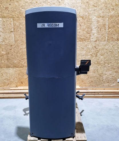 Precor Adduktoren und Abduktoren Kraftgeräte mit Steckgewichten im Set als Paar, Rahmenfarbe Schwarz, Polsterfarbe Grau, gebraucht - überholter Zustand