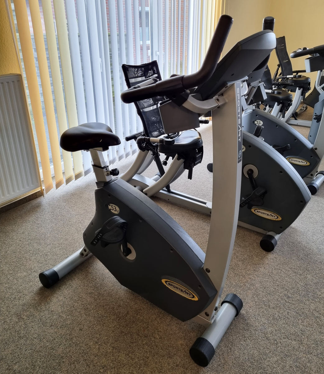 SportsArt Ergometer C53u Upright Bike, gebraucht
