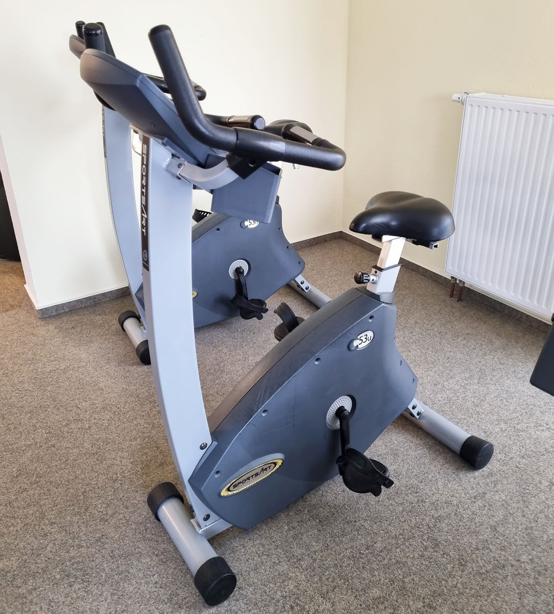 SportsArt Ergometer C53u Upright Bike, used - refurbished condition
