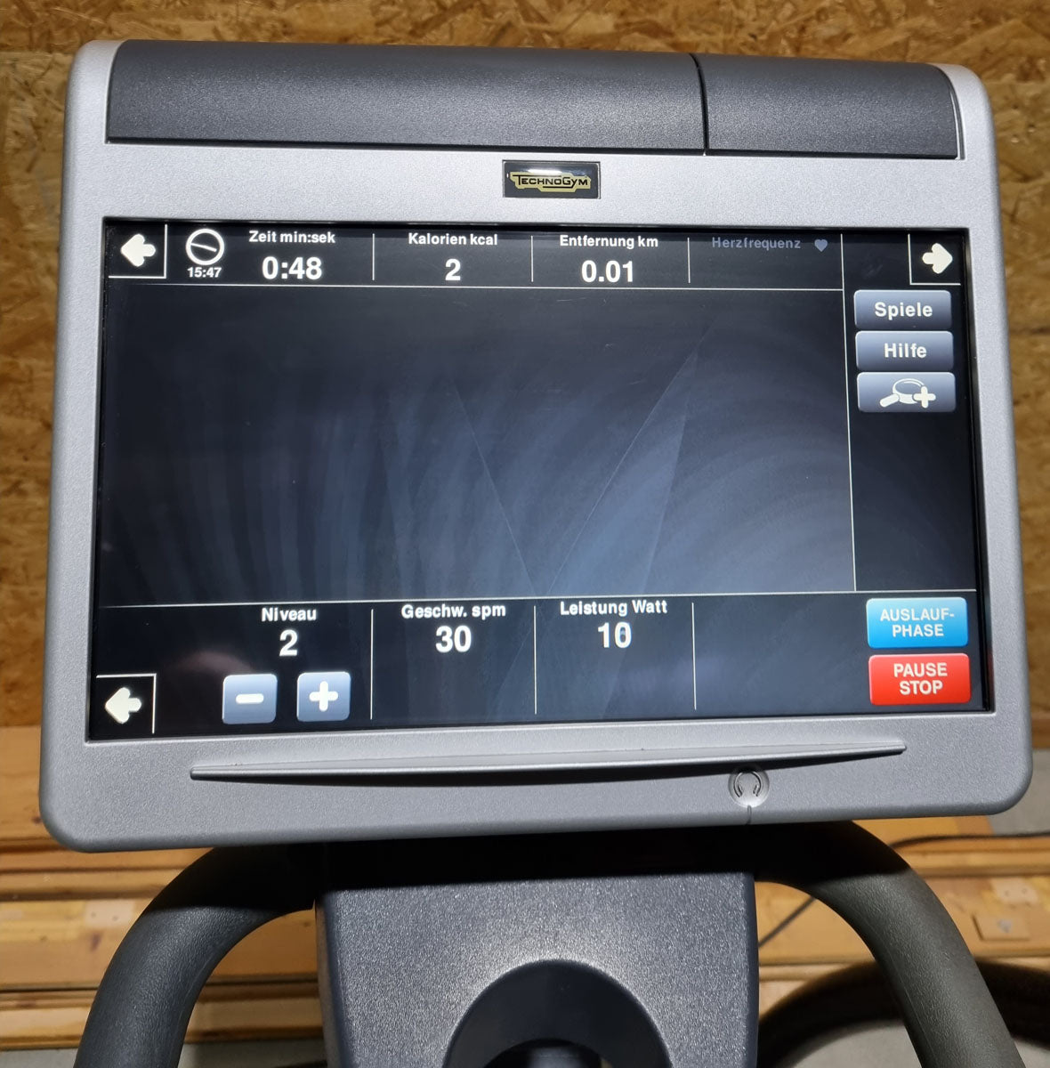 TechnoGym Crosstrainer Excite Line Syncro 700, VisioWeb Touch Display, gebraucht - überholter Zustand
