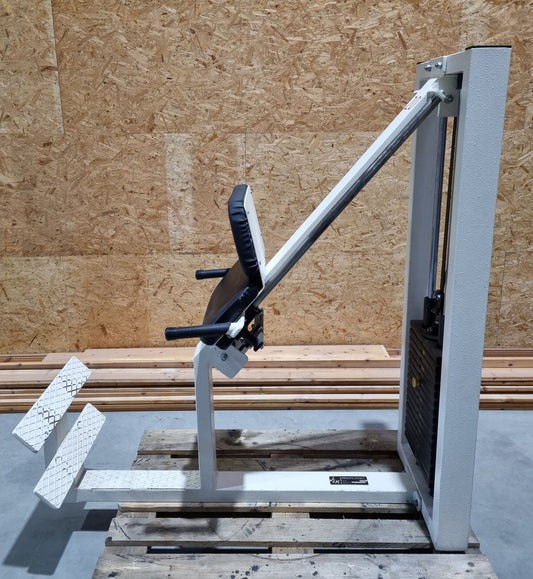 L+K Waden-Raiser , Classic Line, Wadenpresse, Wadenmaschine, Rahmenfarbe Weiß, gebrauchter mit Gebrauchsspuren, geprüfter Zustand