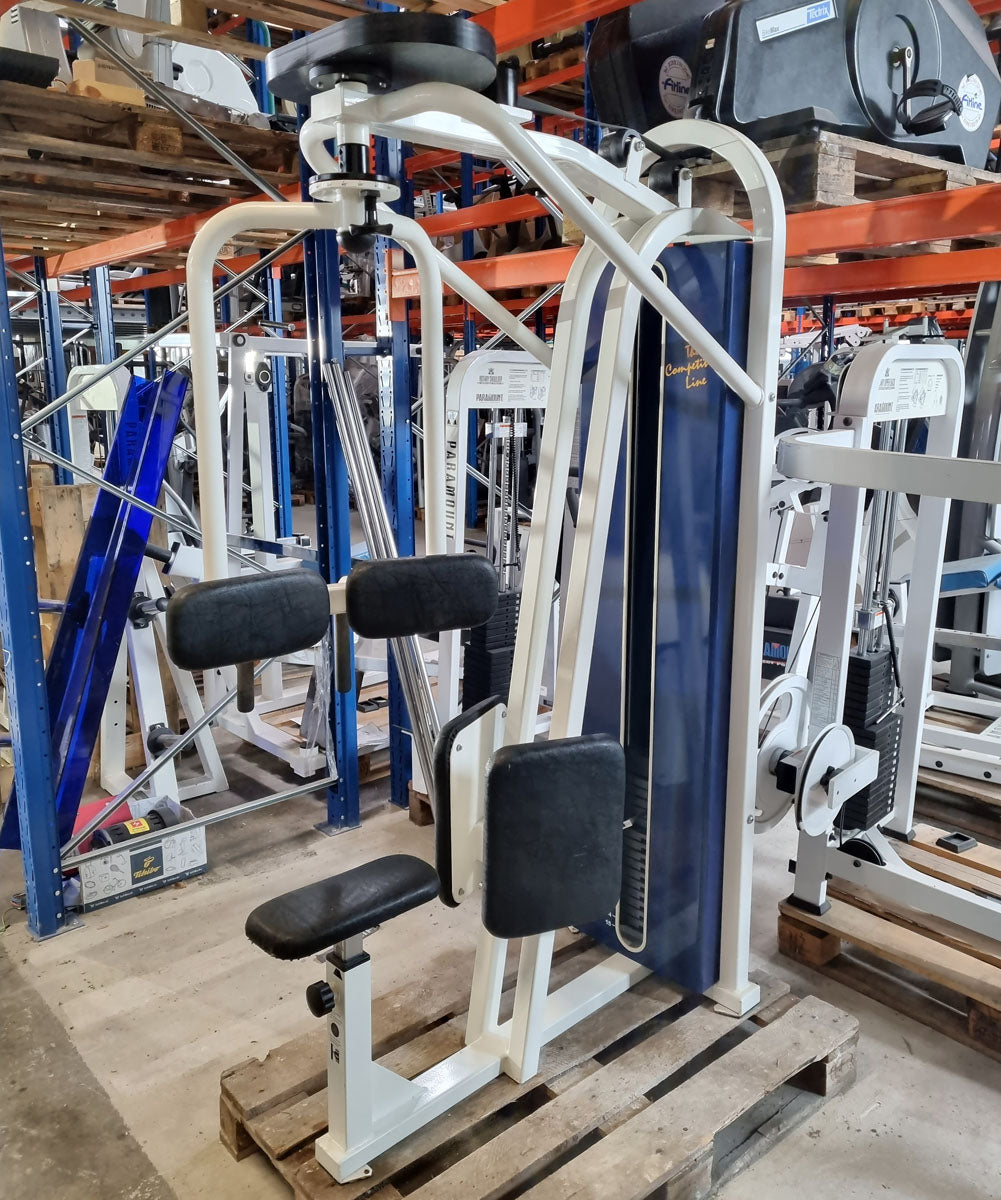 Competition Line equipment park, 17 strength machines, old school, used with signs of wear