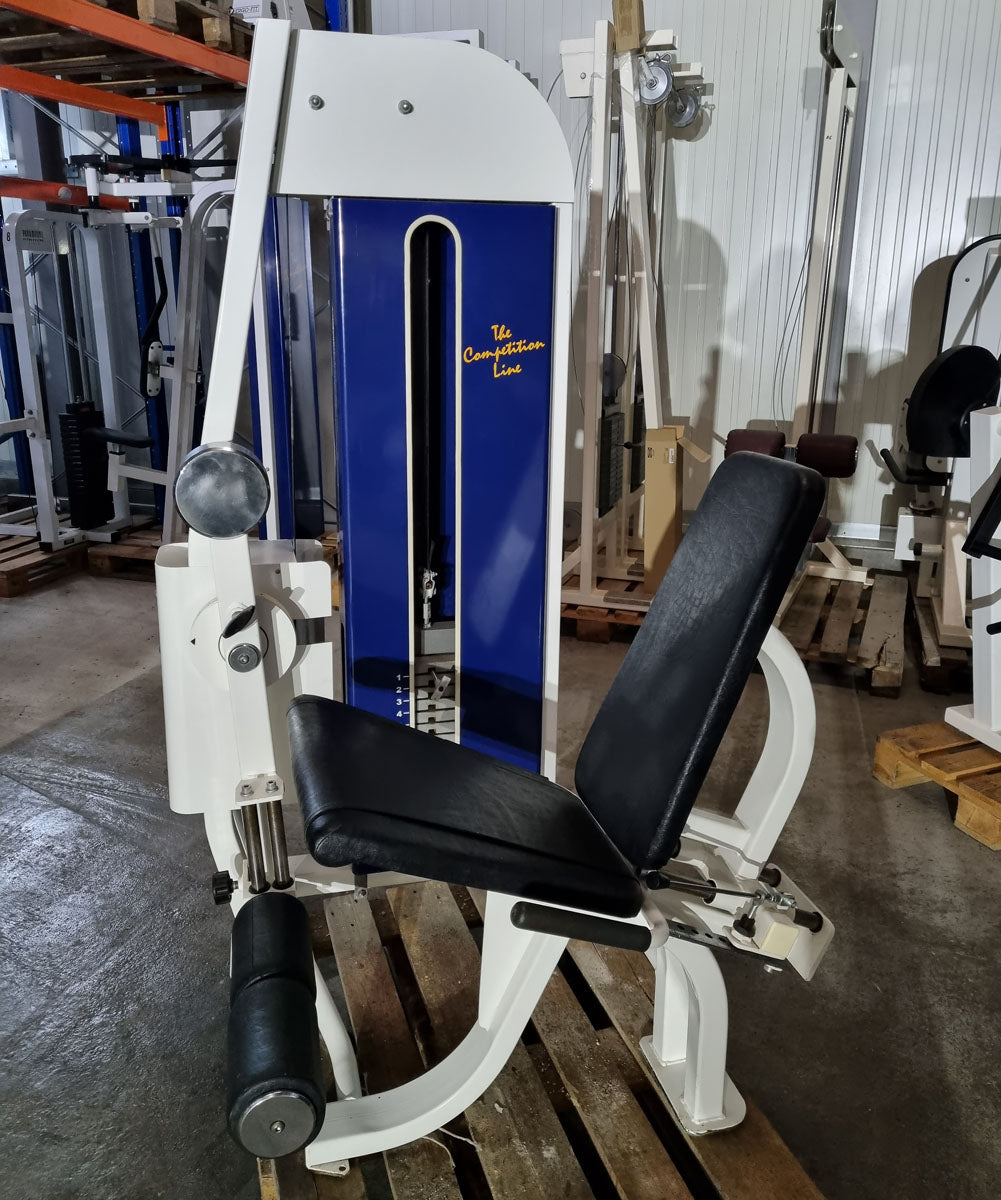 Competition Line equipment park, 17 strength machines, old school, used with signs of wear