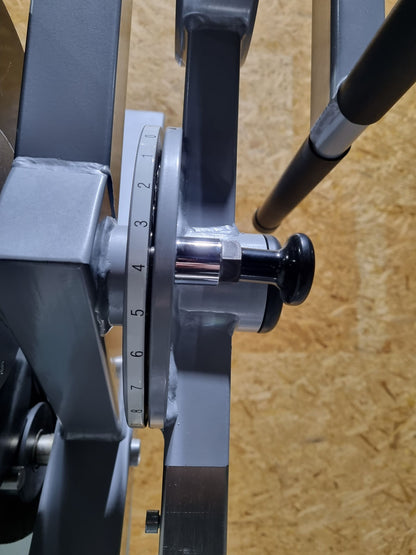 SVG Multi Hip, kick machine, hip pendulum, MPG, frame color silver, upholstery color purple, MPG, used - refurbished condition