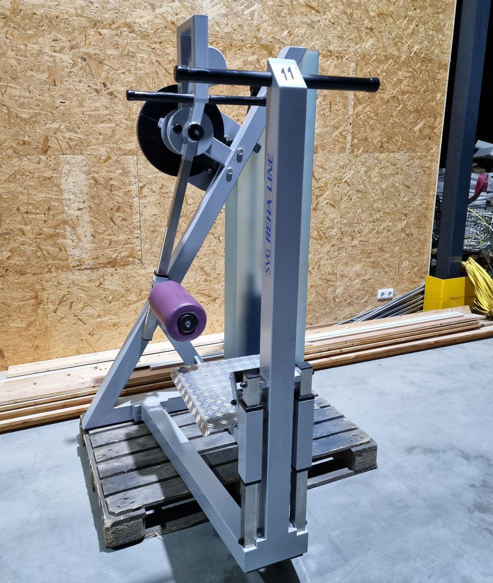 SVG Multi Hip, kick machine, hip pendulum, MPG, frame color silver, upholstery color purple, MPG, used - refurbished condition