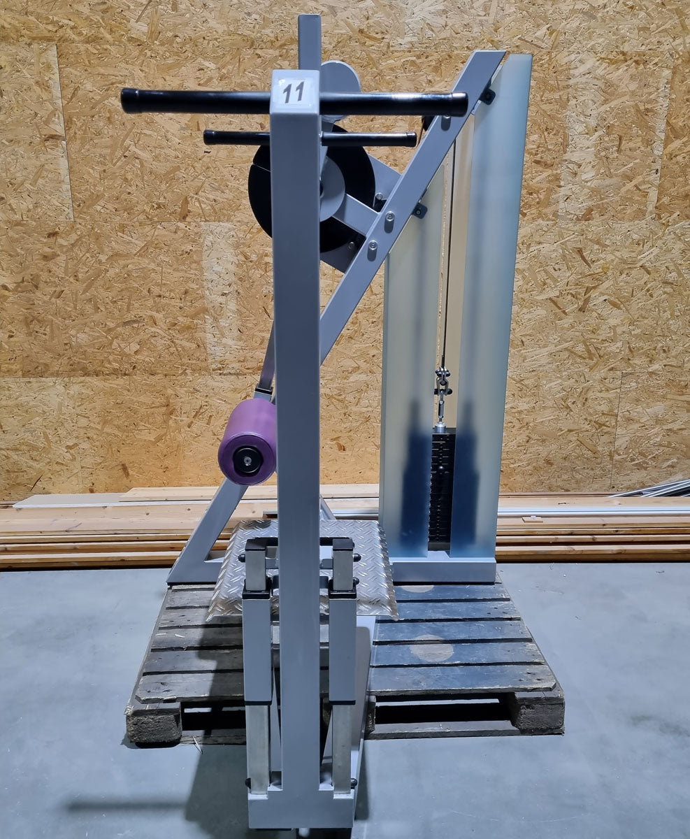 SVG Multi Hip, kick machine, hip pendulum, MPG, frame color silver, upholstery color purple, MPG, used - refurbished condition