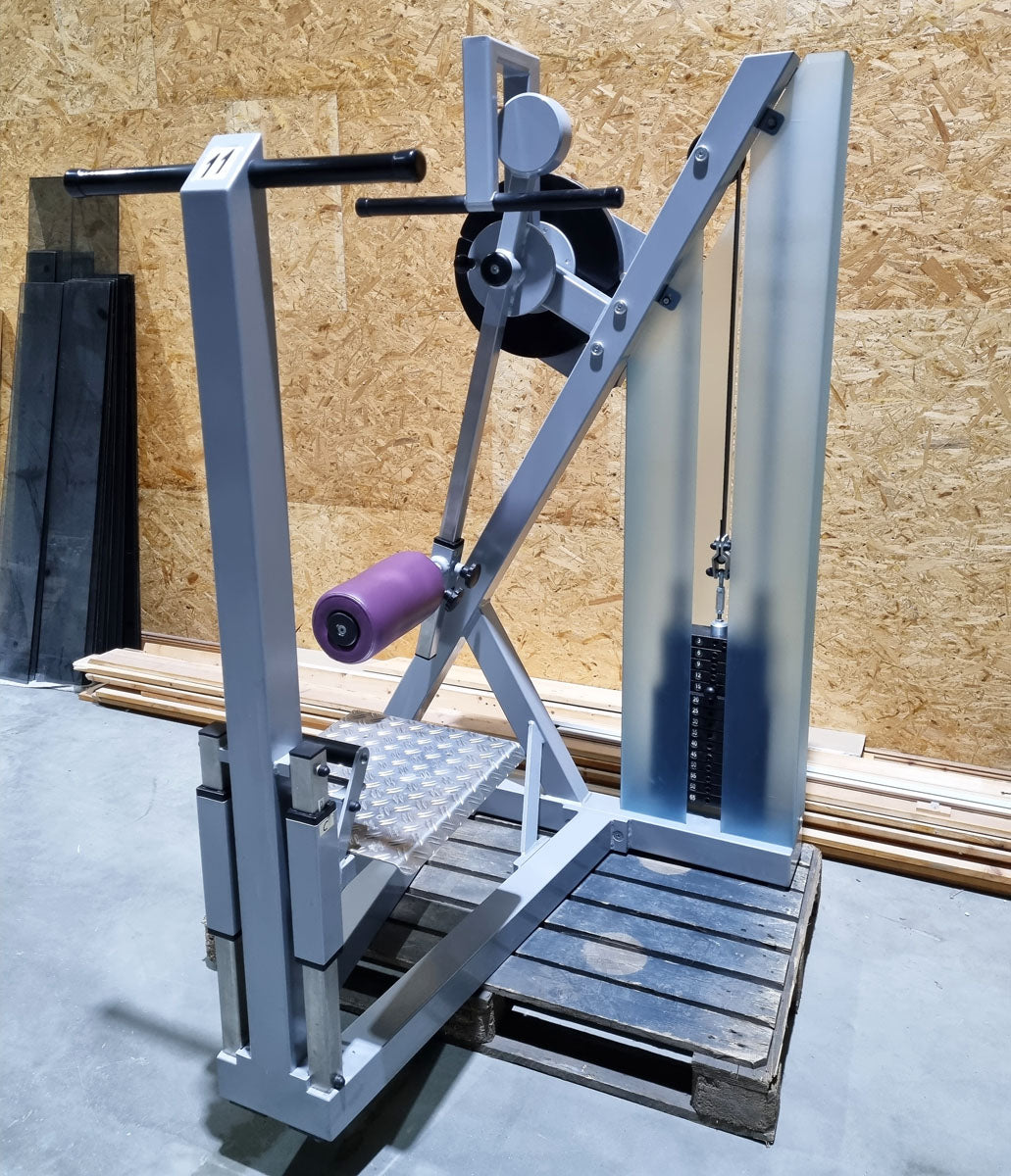 SVG Multi Hip, kick machine, hip pendulum, MPG, frame color silver, upholstery color purple, MPG, used - refurbished condition