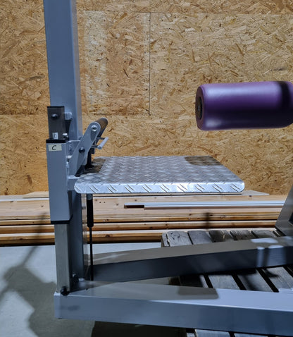 SVG Multi Hip, kick machine, hip pendulum, MPG, frame color silver, upholstery color purple, MPG, used - refurbished condition