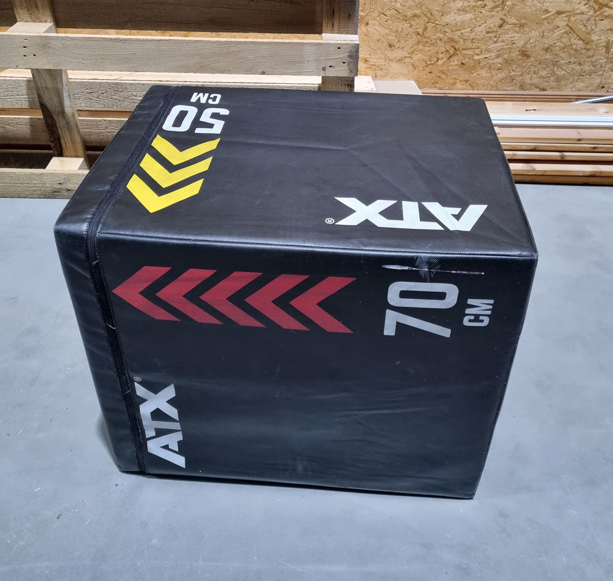 ATX Soft Plyo Box / Jump Box - 50 x 60 x 70 cm, used