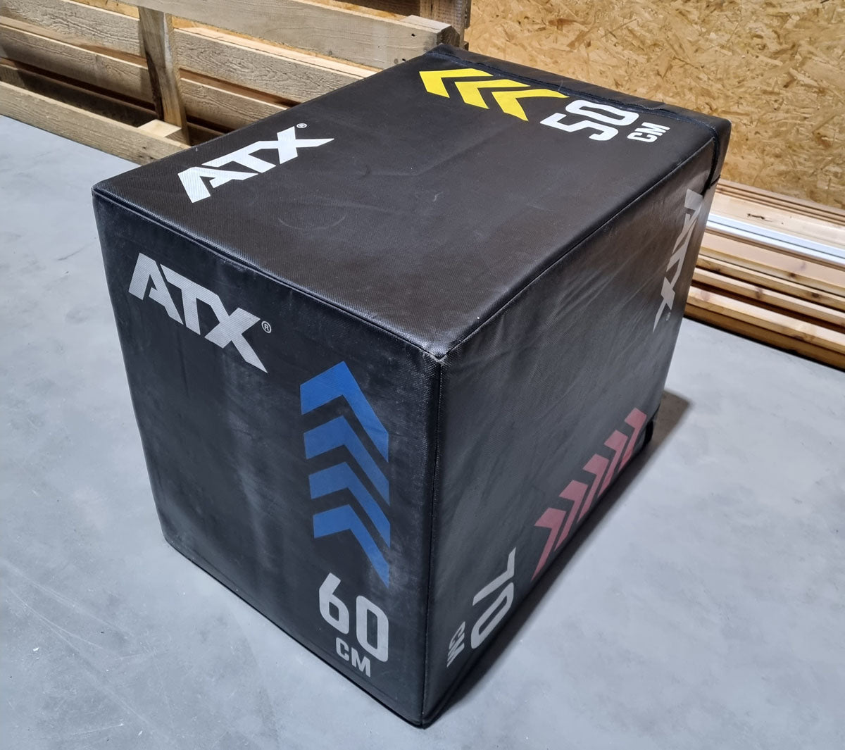 ATX Soft Plyo Box / Jump Box - 50 x 60 x 70 cm, used