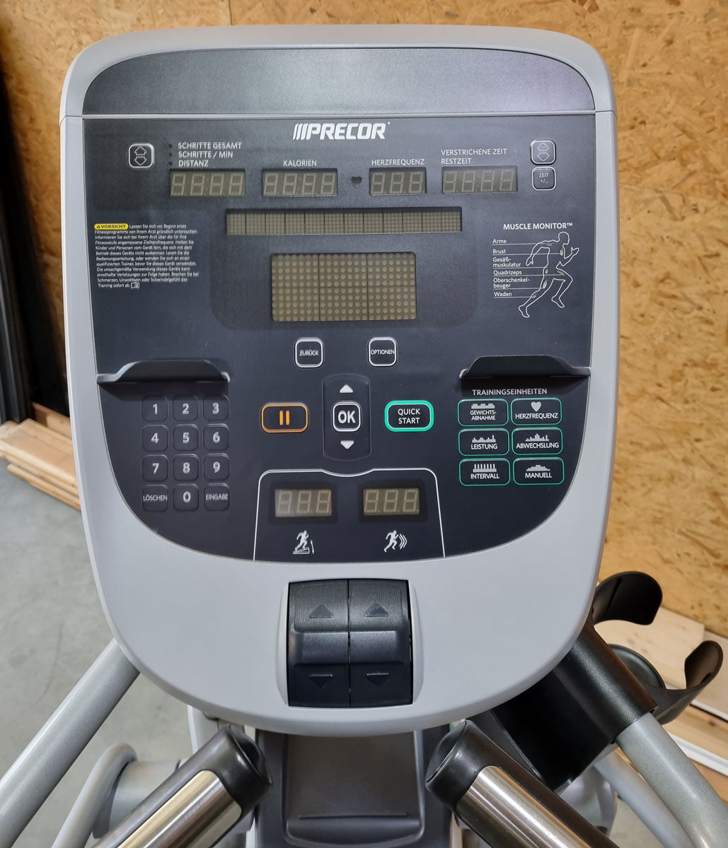 Precor EFX Crosstrainer - P30 Konsole, Ellipsentrainer, gebraucht - überholter Zustand