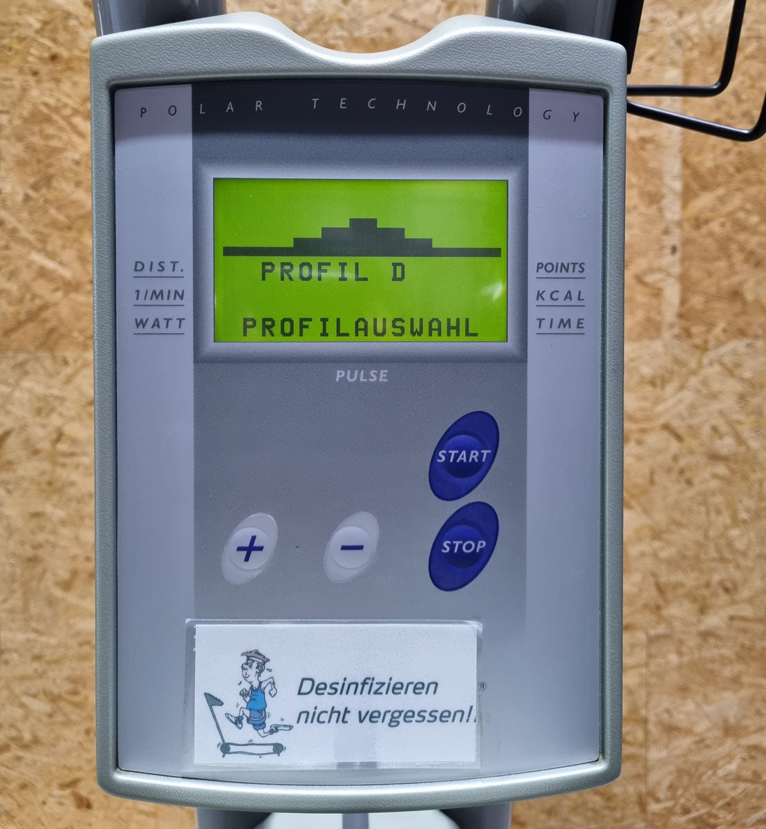 Ergo-Fit 3000 Oberkörpertrainer, Öberkörperergometer, Handergometer, Cardiotraining für Arme und Schulter, gebraucht - überholter Zustand