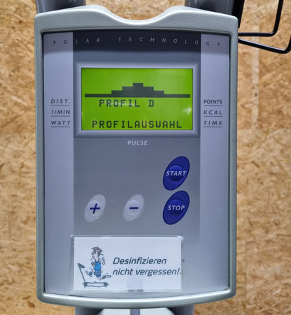 Ergo-Fit 3000 Oberkörpertrainer, Öberkörperergometer, Handergometer, Cardiotraining für Arme und Schulter, gebraucht - überholter Zustand