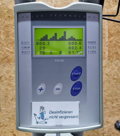 Ergo-Fit 3000 Oberkörpertrainer, Öberkörperergometer, Handergometer, Cardiotraining für Arme und Schulter, gebraucht - überholter Zustand