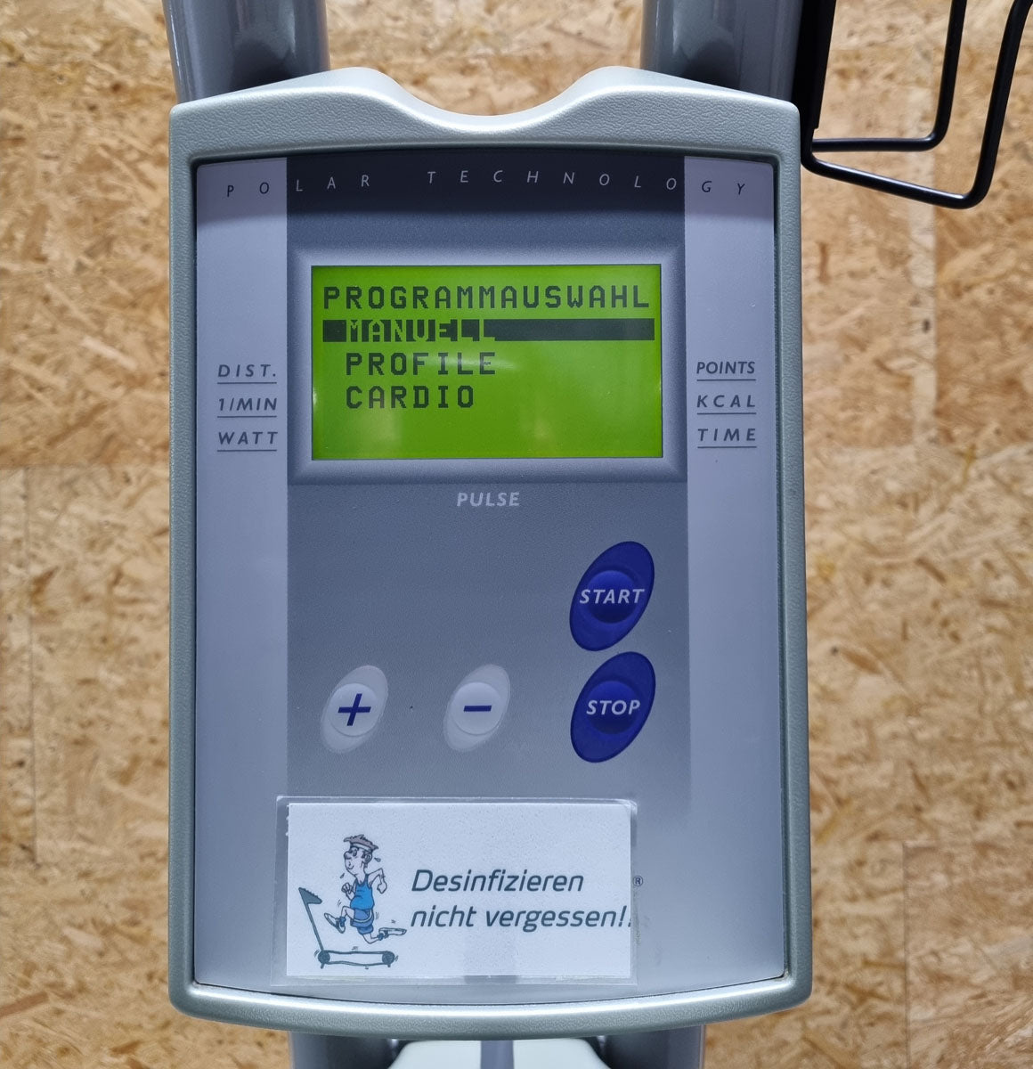 Ergo-Fit 3000 Oberkörpertrainer, Öberkörperergometer, Handergometer, Cardiotraining für Arme und Schulter, gebraucht - überholter Zustand