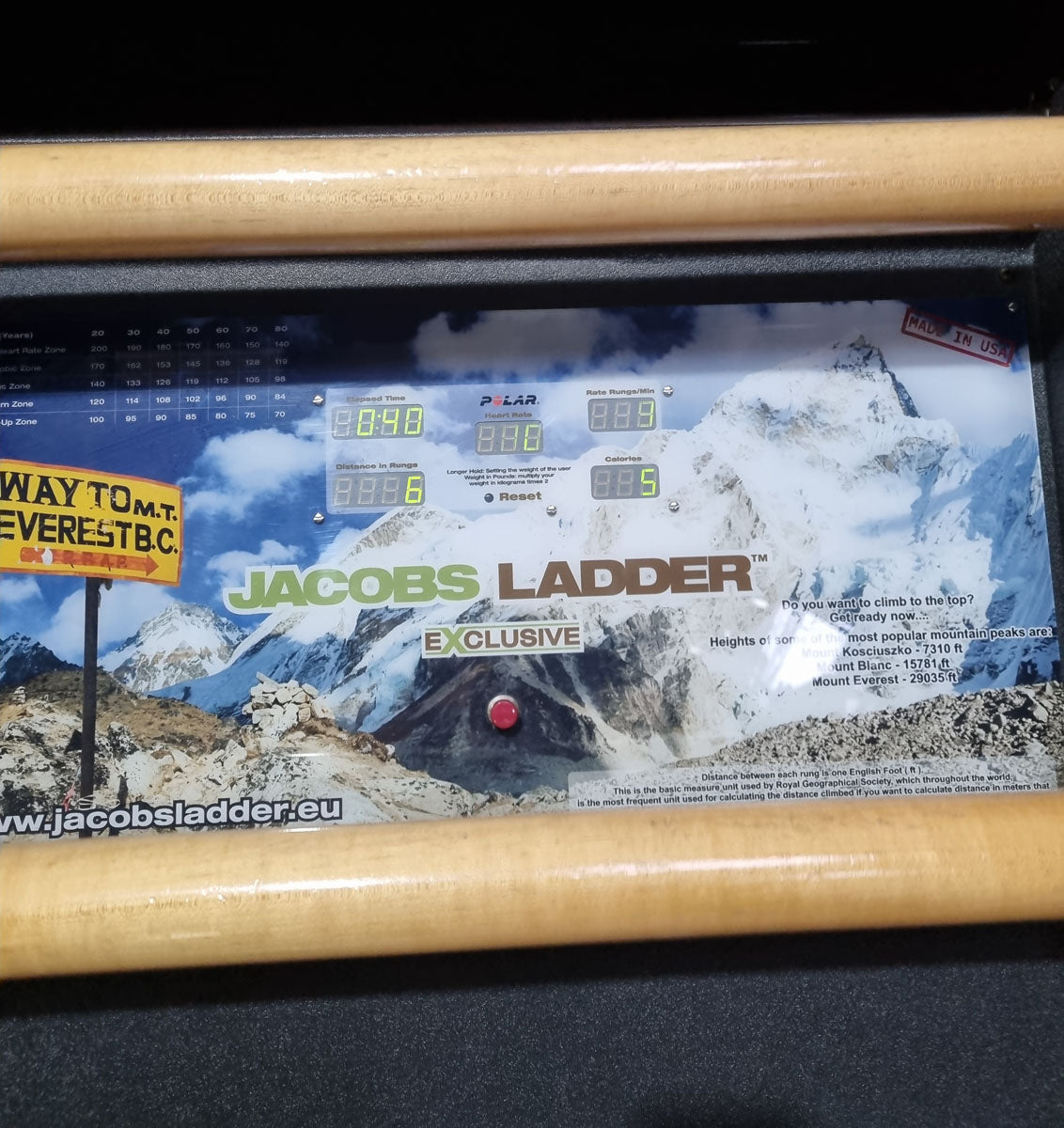 Jacobs Ladder Exclusive Treppensteiger Klettern X Cardiomachine Climber