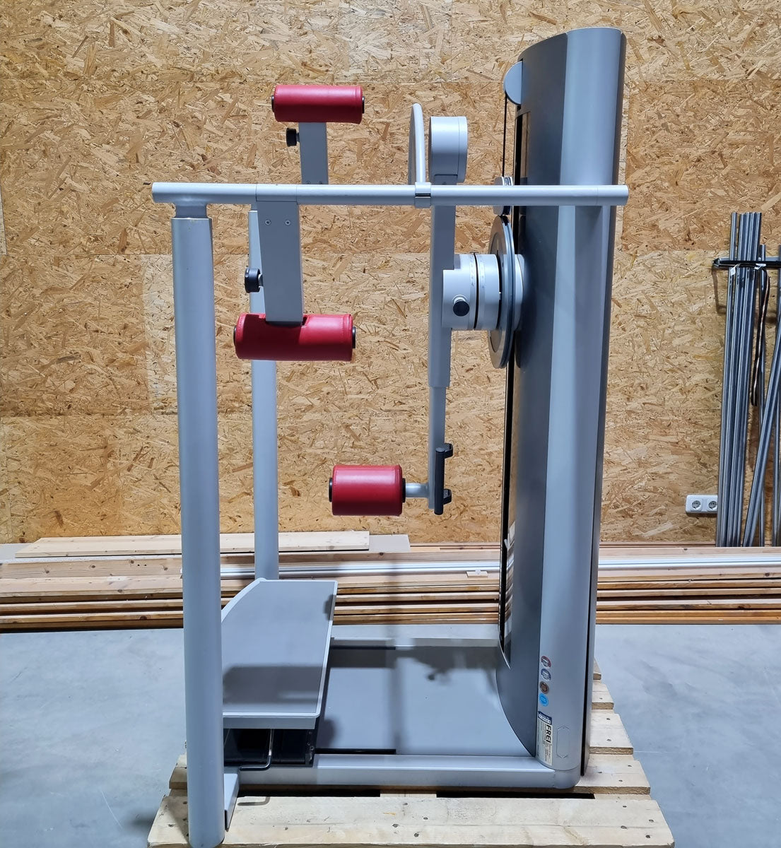 Frei Genius Eco hip machine, hip pendulum, hip machine, multi hip, kick machine, frame color silver, used - refurbished condition