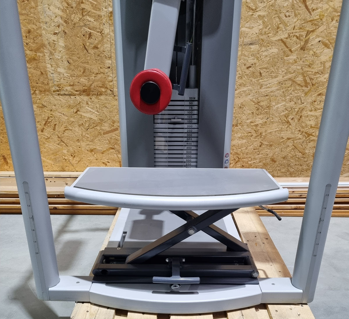 Frei Genius Eco hip machine, hip pendulum, hip machine, multi hip, kick machine, frame color silver, used - refurbished condition
