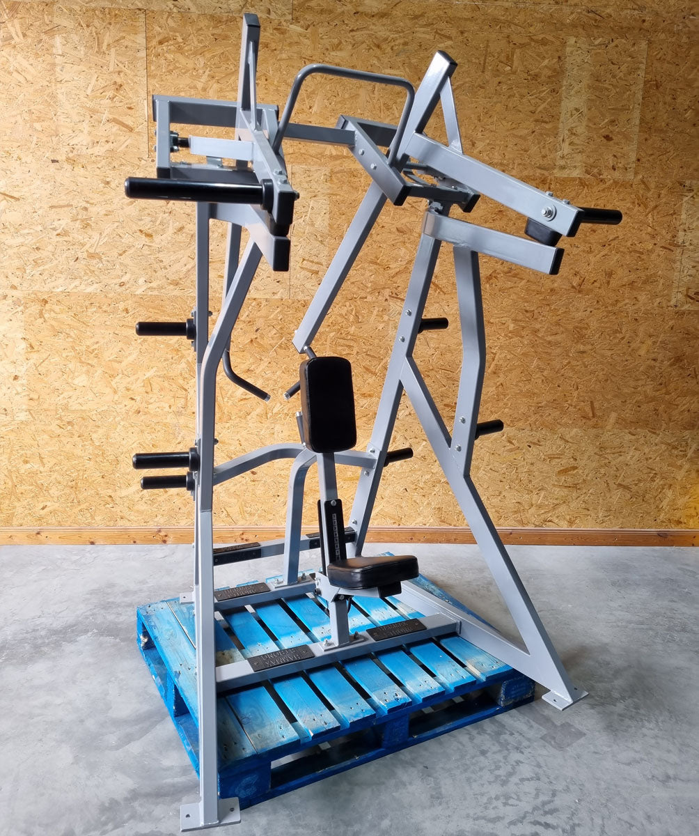 Plate loaded Set, 11 Kraftgeräte, Hammer Strength Nachbau, gebraucht - geprüfter Zustand